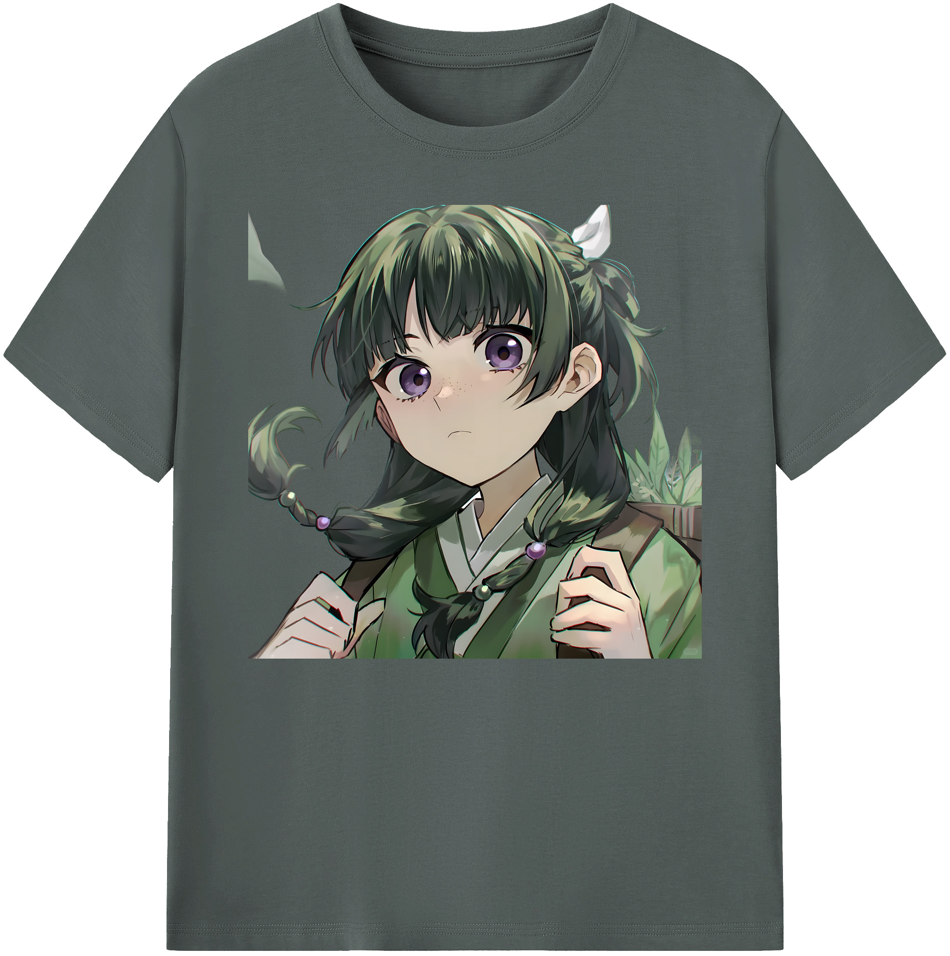 （画像用） 薬屋のひとりごと The Apothecary Diaries 綿100％ メンズ半袖Tシャツ｜肌触りやわらか＆通気性